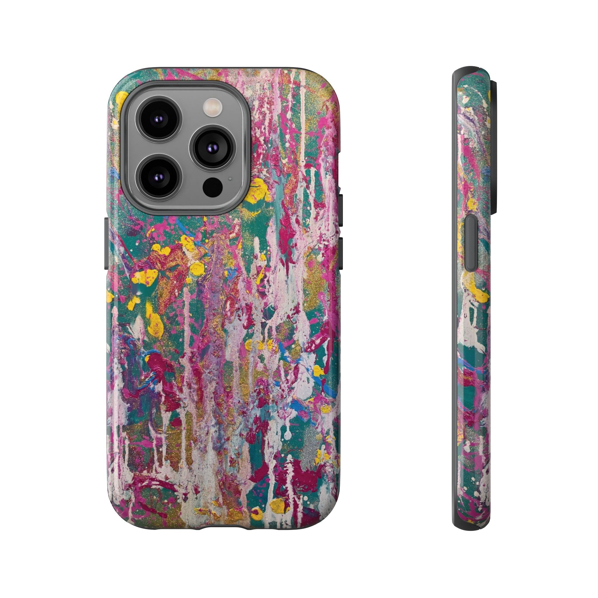 Contemporary Art Tough iPhone Case | Sunlight Through the Weeping Willows