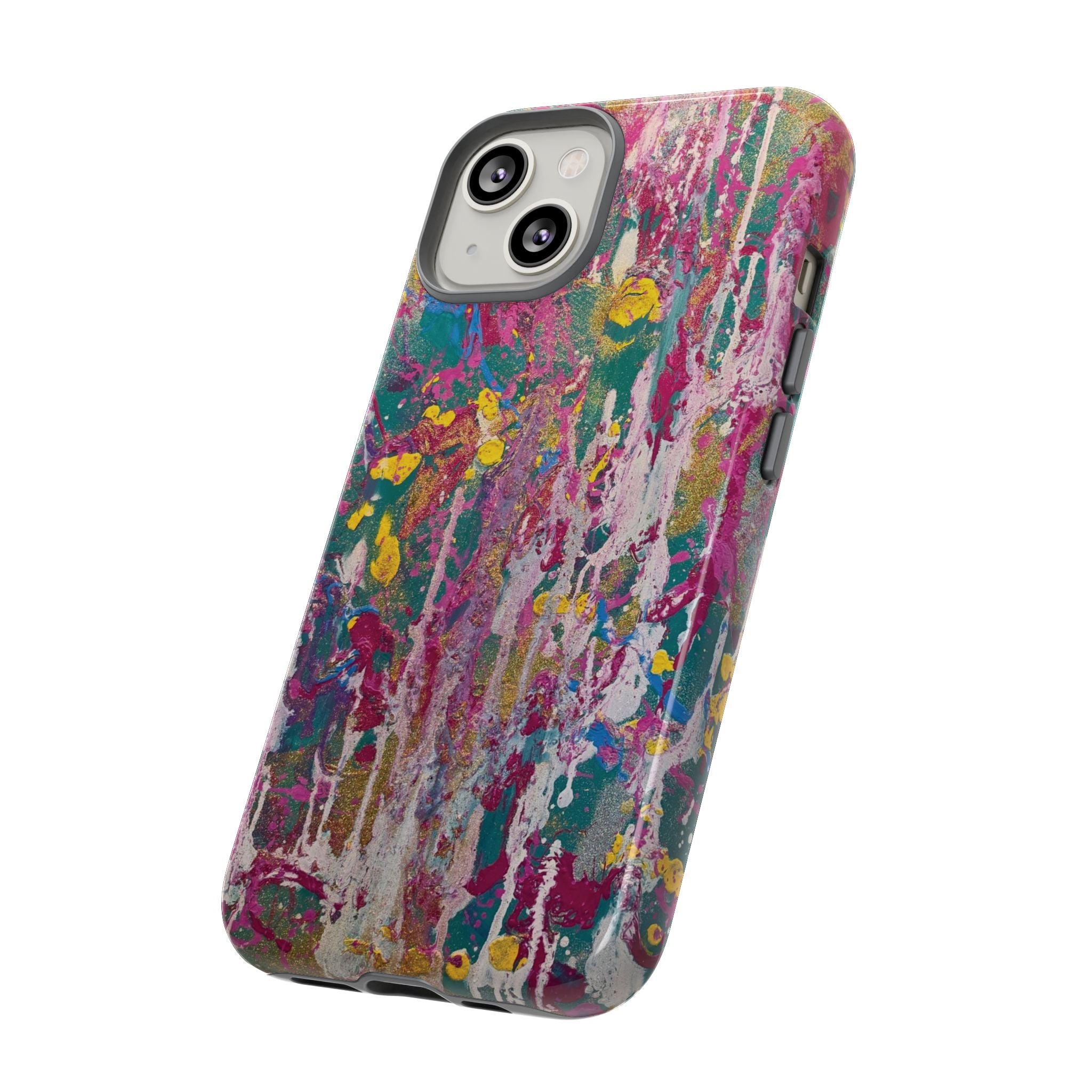 Contemporary Art Tough iPhone Case | Sunlight Through the Weeping Willows