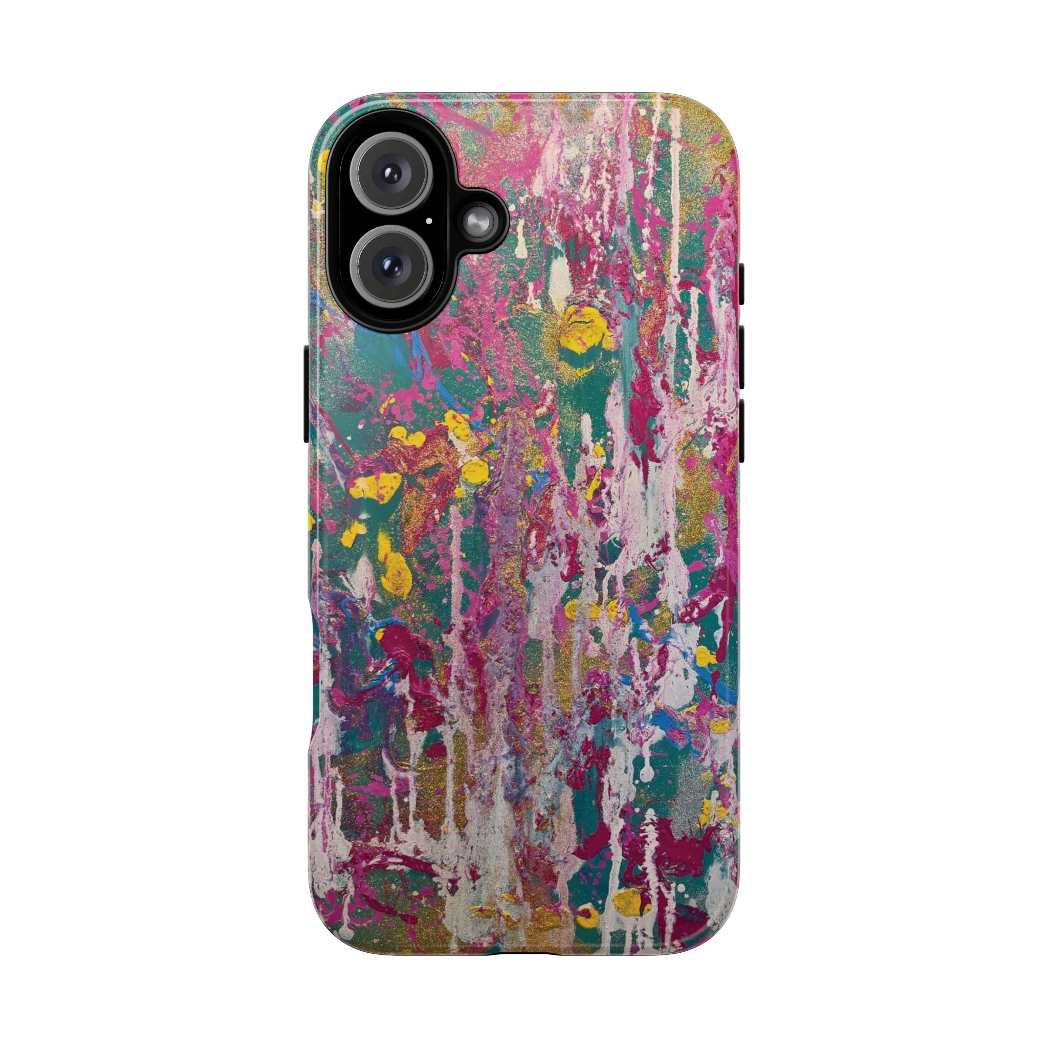 Contemporary Art Tough iPhone Case | Sunlight Through the Weeping Willows