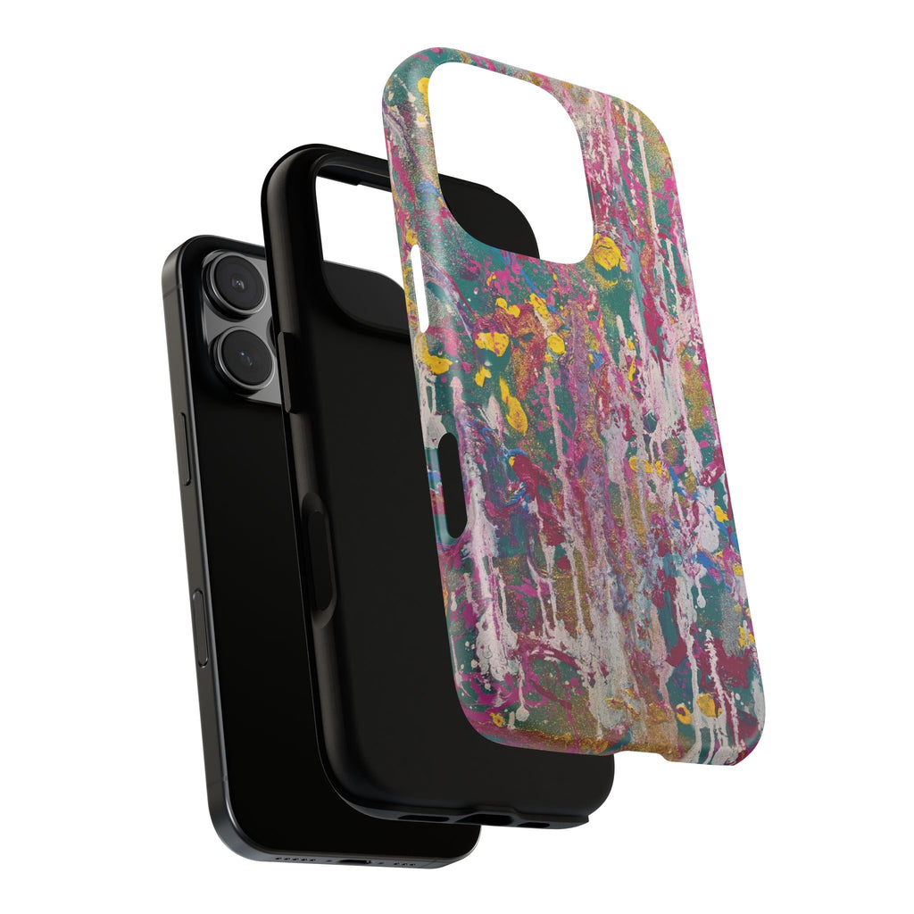 Contemporary Art Tough iPhone Case | Sunlight Through the Weeping Willows