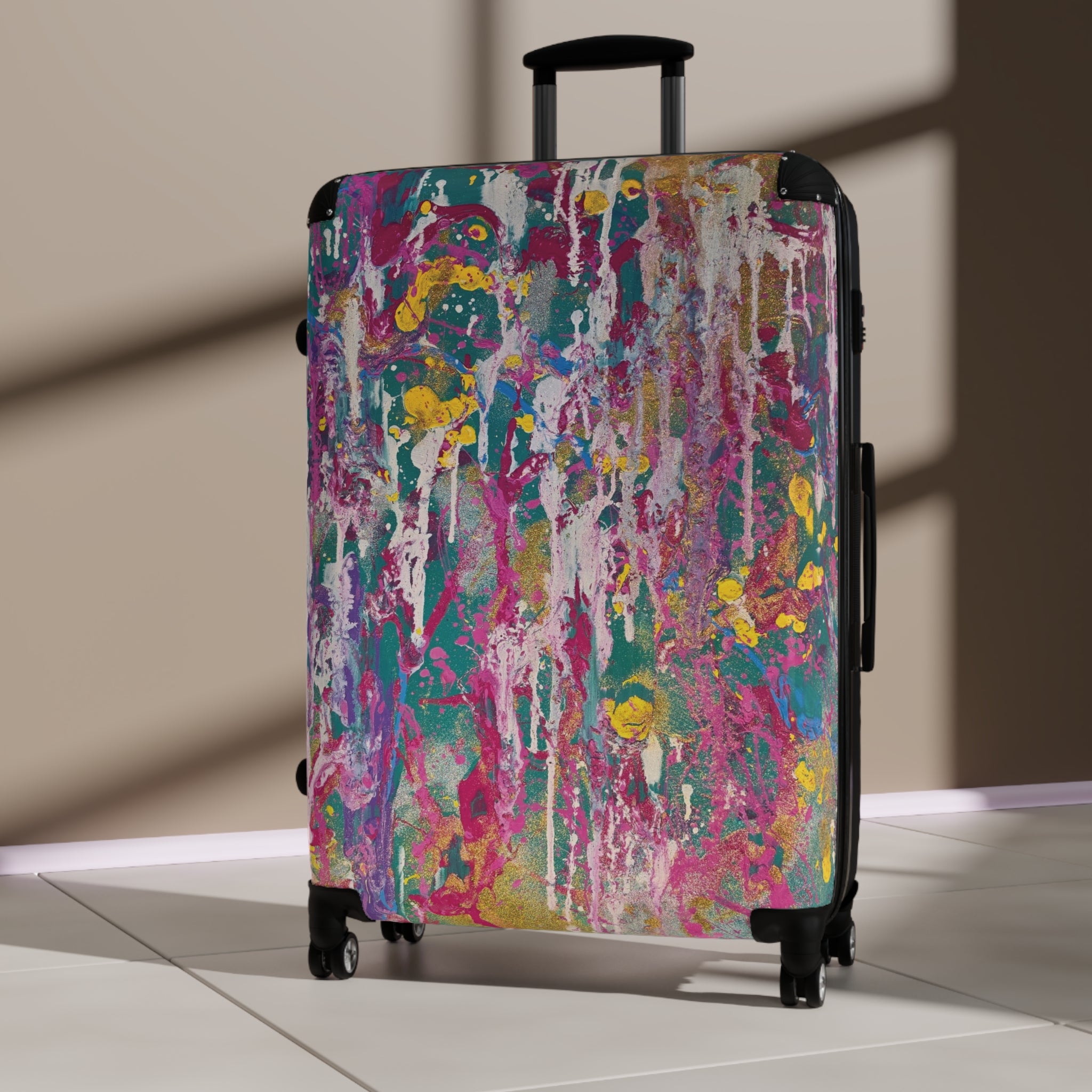 Contemporary Art  Suitcase | Sunlight Through the Weeping Willows