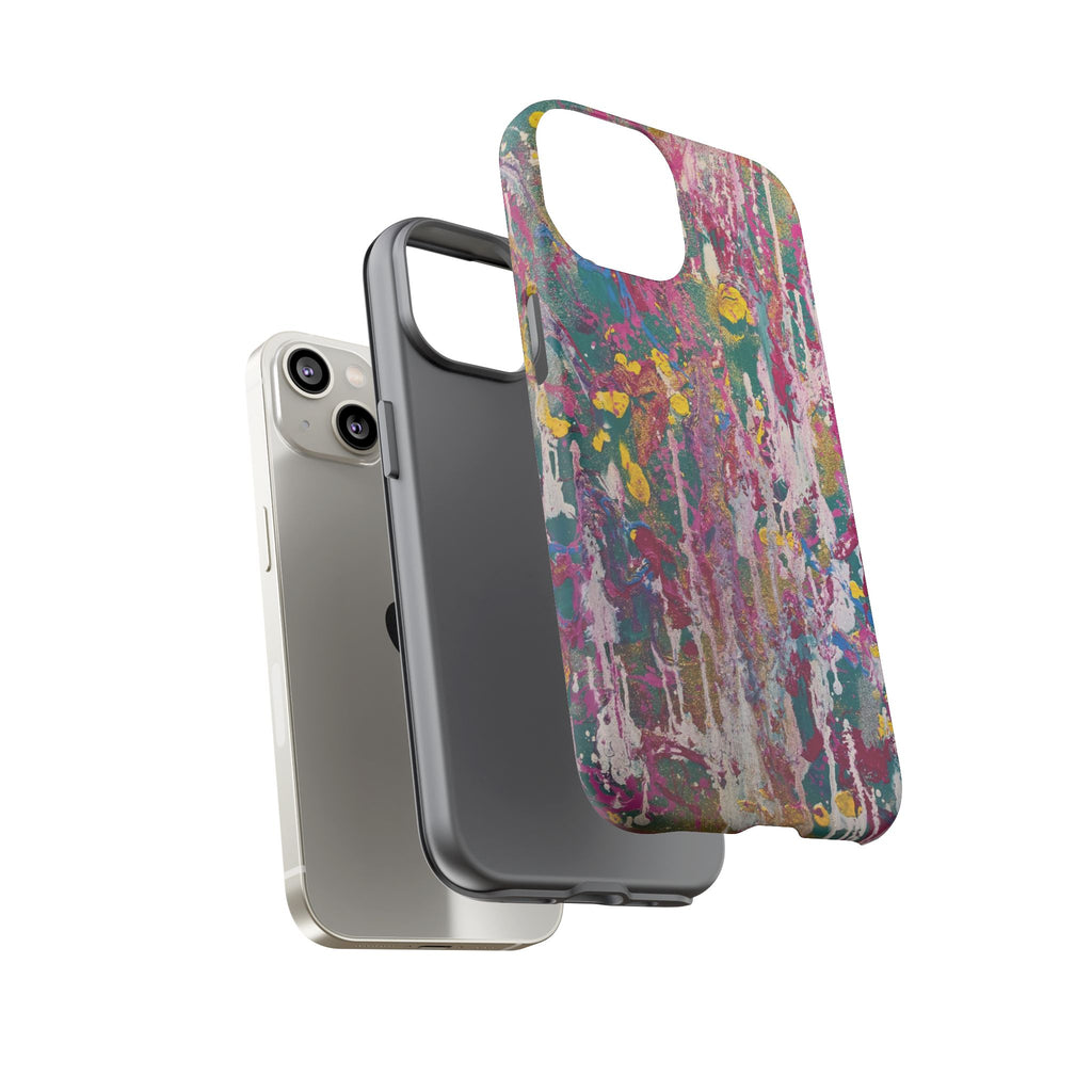 Contemporary Art Tough iPhone Case | Sunlight Through the Weeping Willows