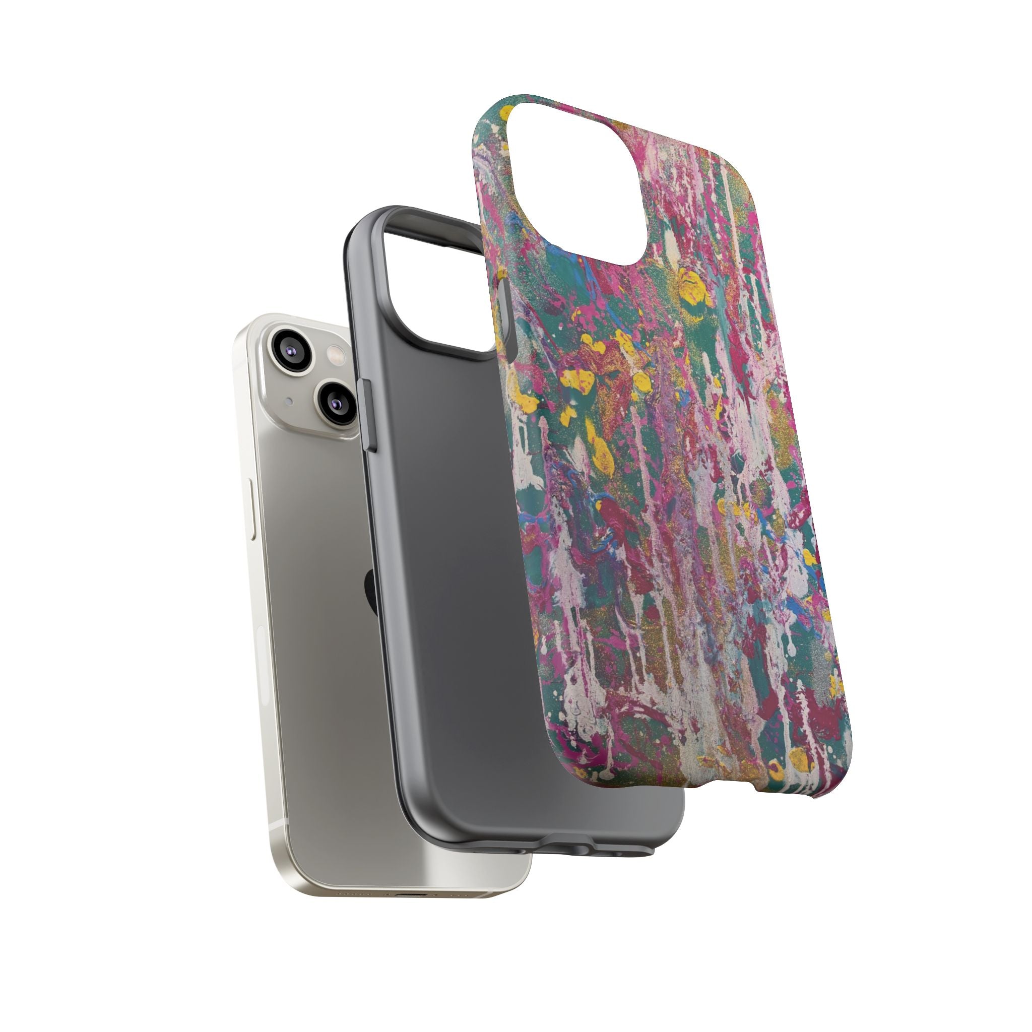 Contemporary Art Tough iPhone Case | Sunlight Through the Weeping Willows
