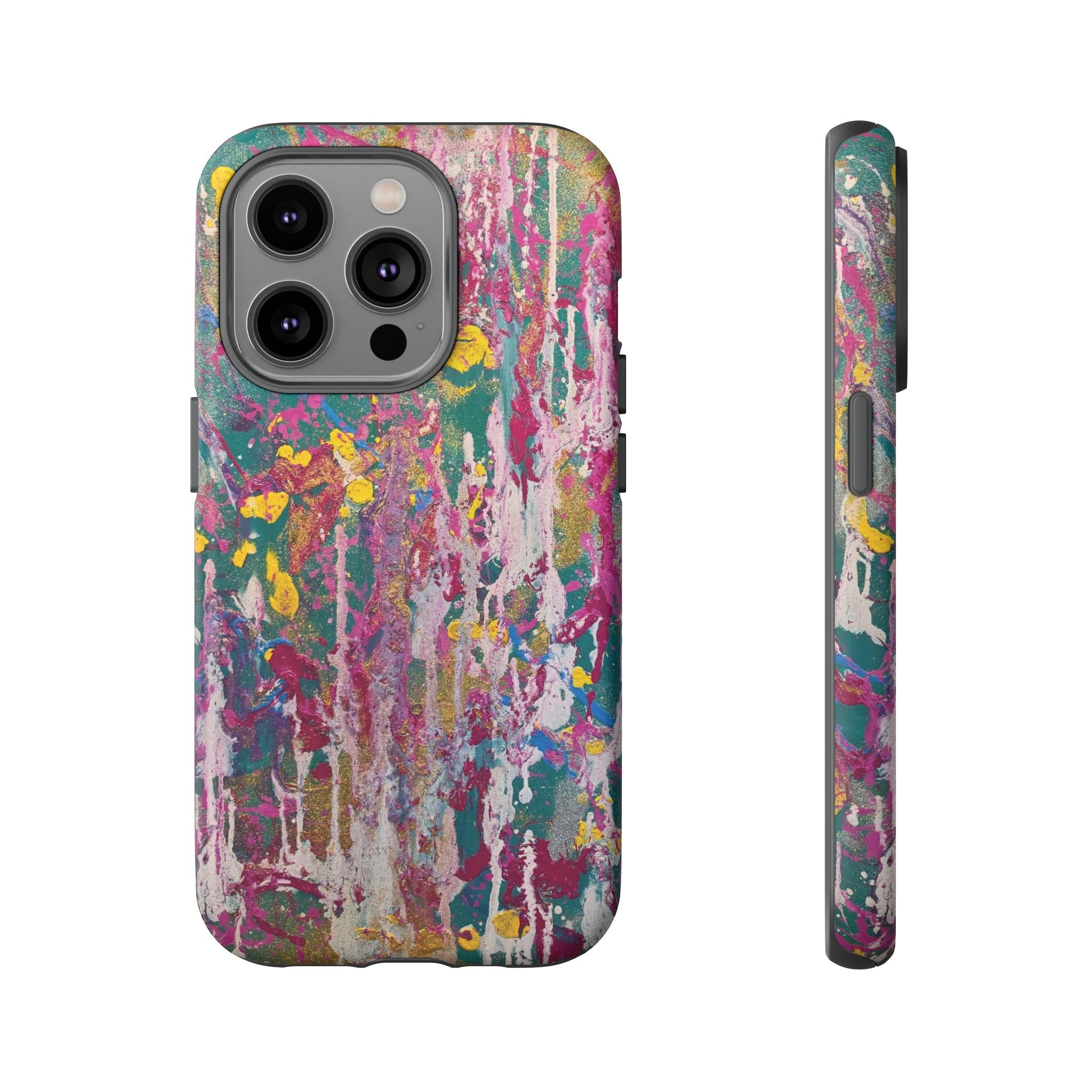 Contemporary Art Tough iPhone Case | Sunlight Through the Weeping Willows