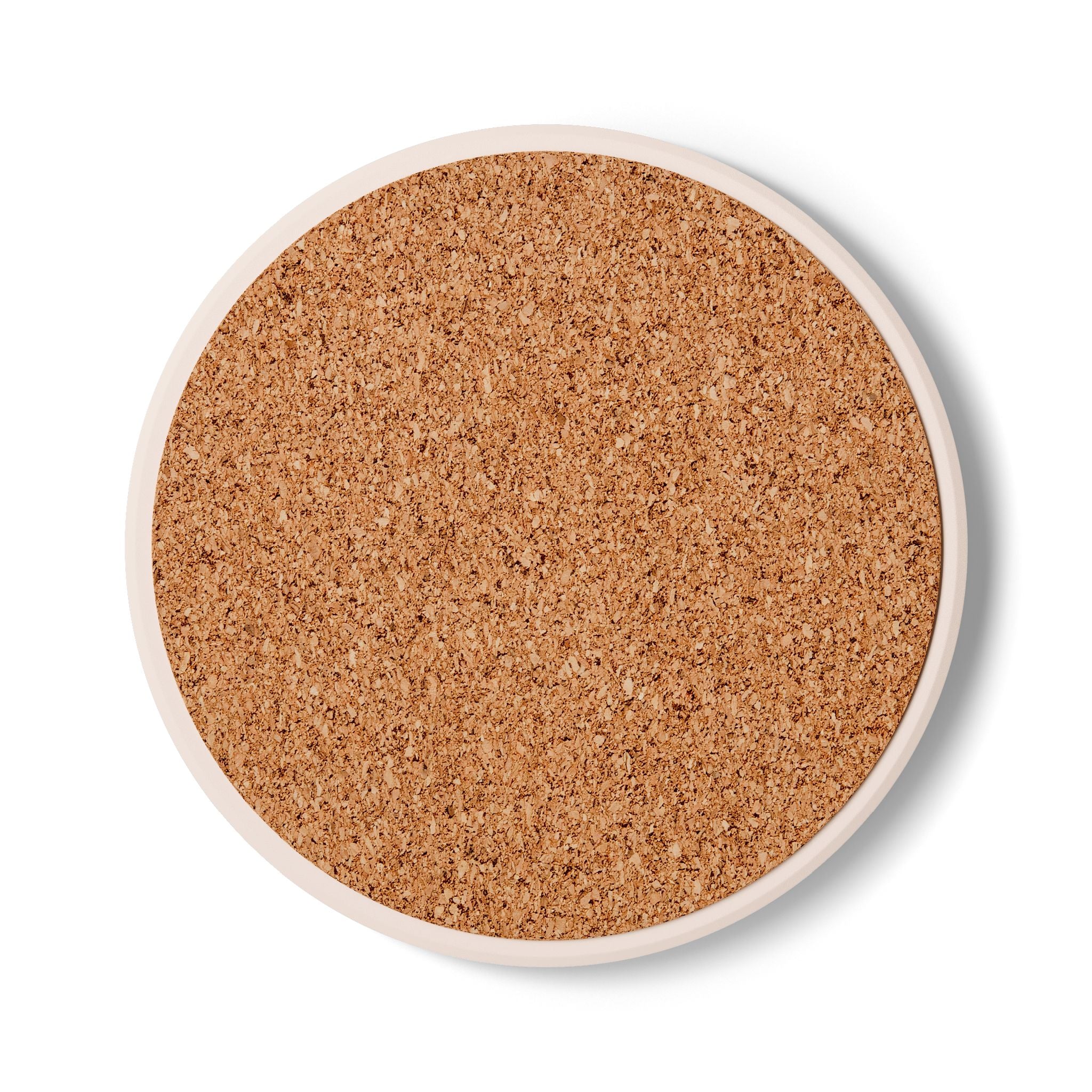 Contemporary Art Ceramic Coaster | Sunlight Through the Weeping Willows