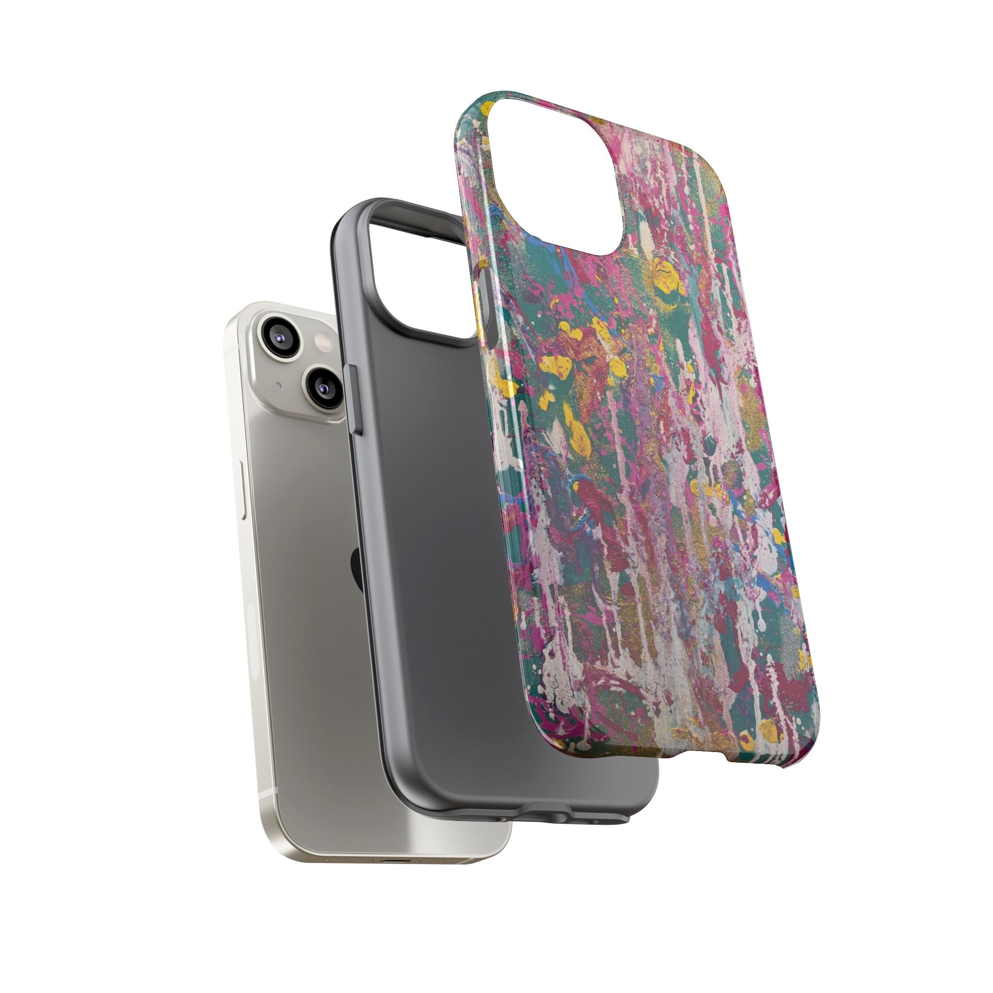Contemporary Art Tough iPhone Case | Sunlight Through the Weeping Willows