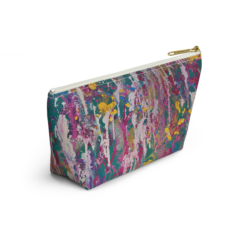 Contemporary Art Accessory Pouch | Sunlight Through the Weeping Willows