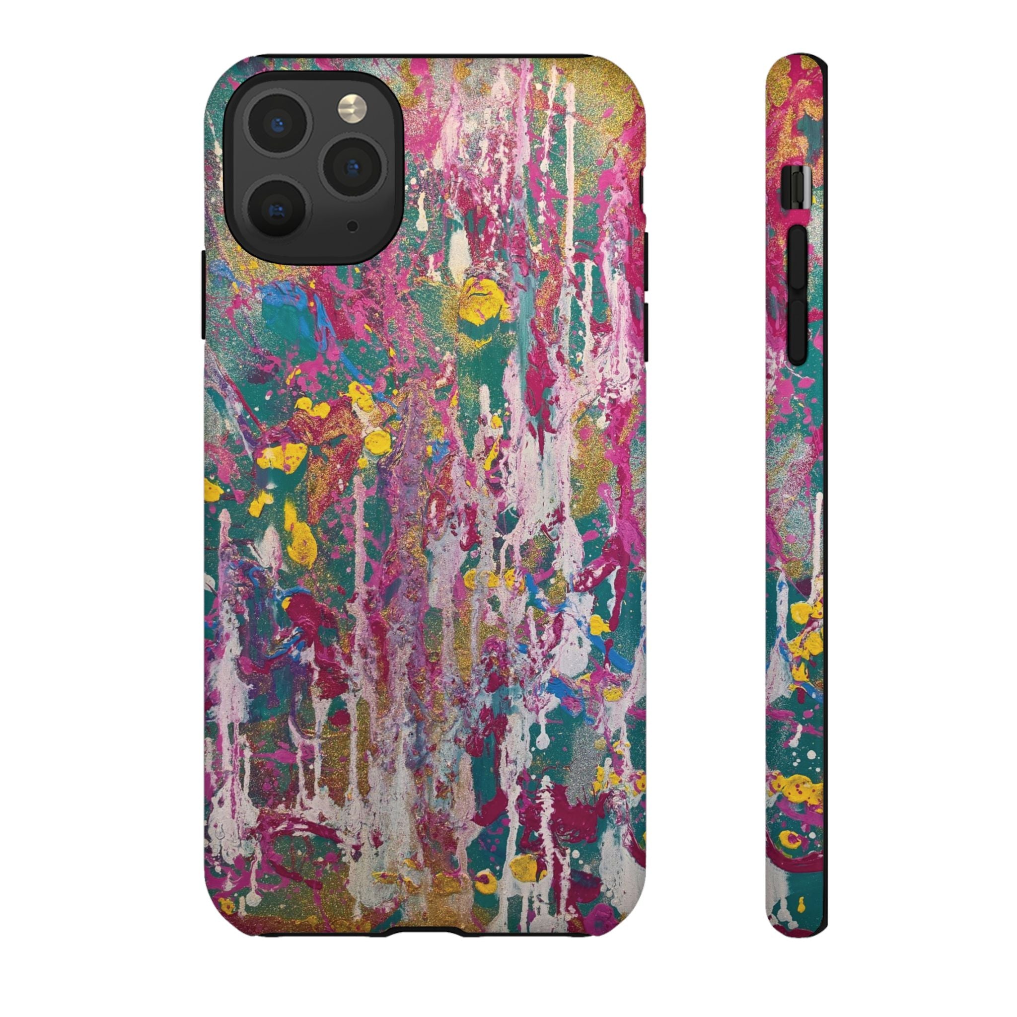 Contemporary Art Tough iPhone Case | Sunlight Through the Weeping Willows