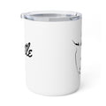 10oz Insulated Coffee Mug — Minimalist ‘Hustle’ Travel Tumbler